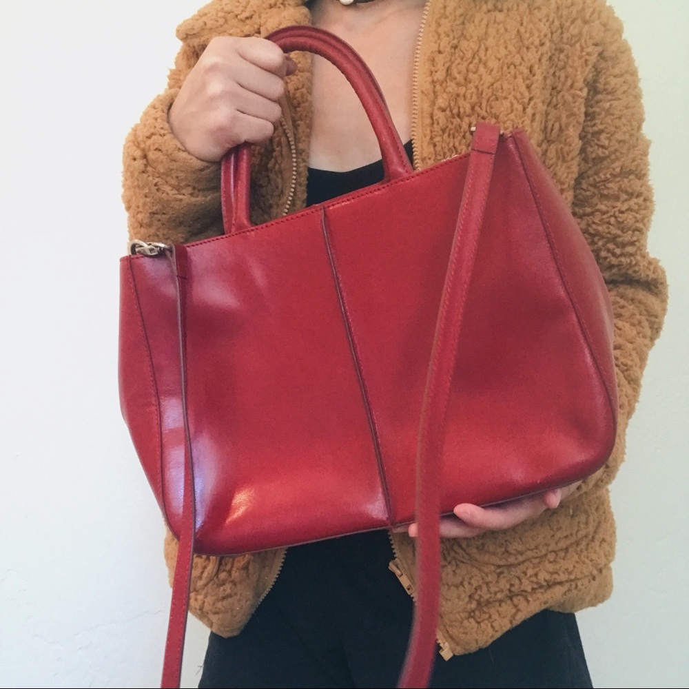 Red Hobo Purse
